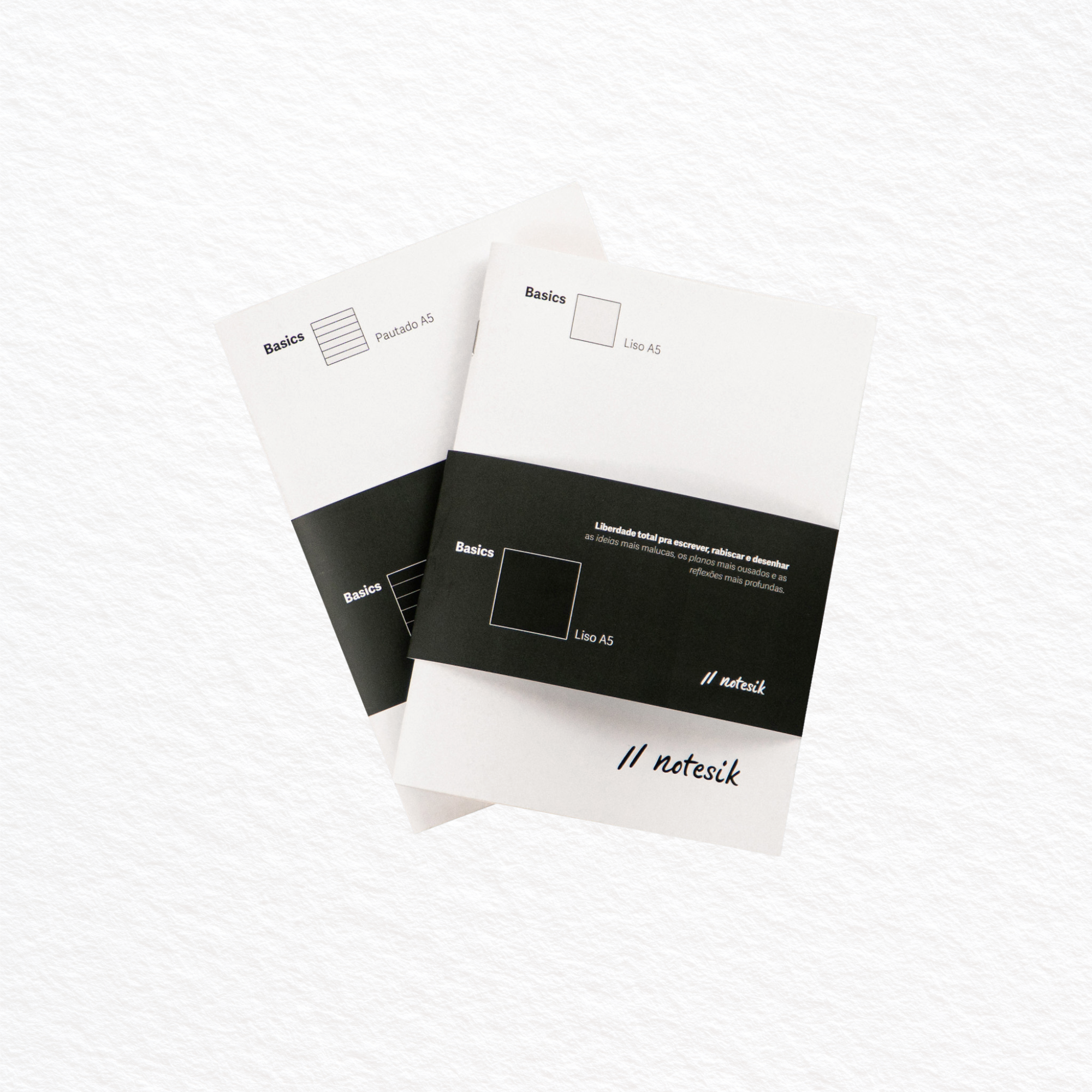 Refil Basics, Medium (A5) - Kit 2x