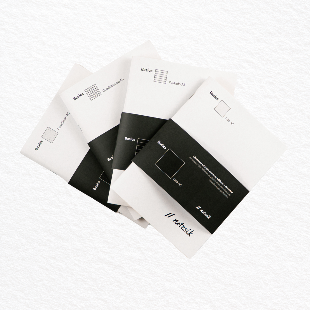 Refil Basics, Medium (A5) - Kit 2x