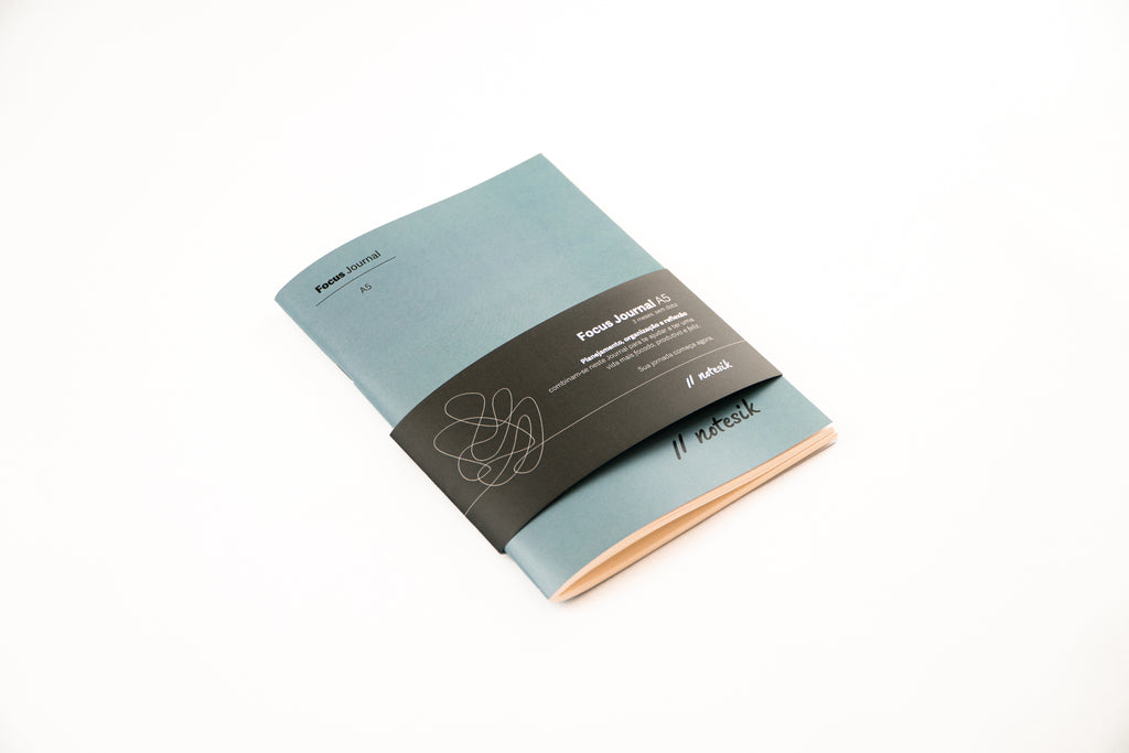 Refil Focus Journal, Medium (A5) - Planner, Kit 4x (12 Meses)