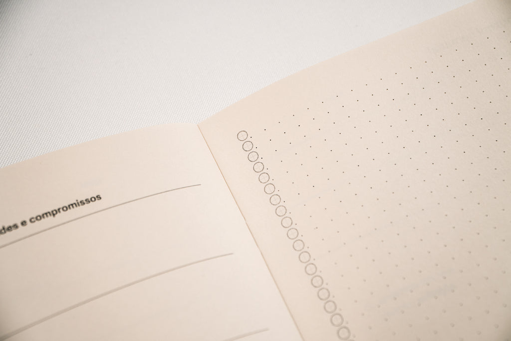 Refil Focus Journal, Medium (A5) - Planner, Kit 4x (12 Meses)