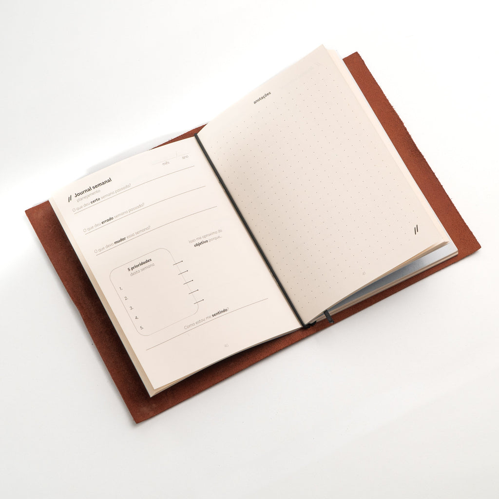 Notesik Focus Journal, Medium (A5) - Planner, Kit 2x
