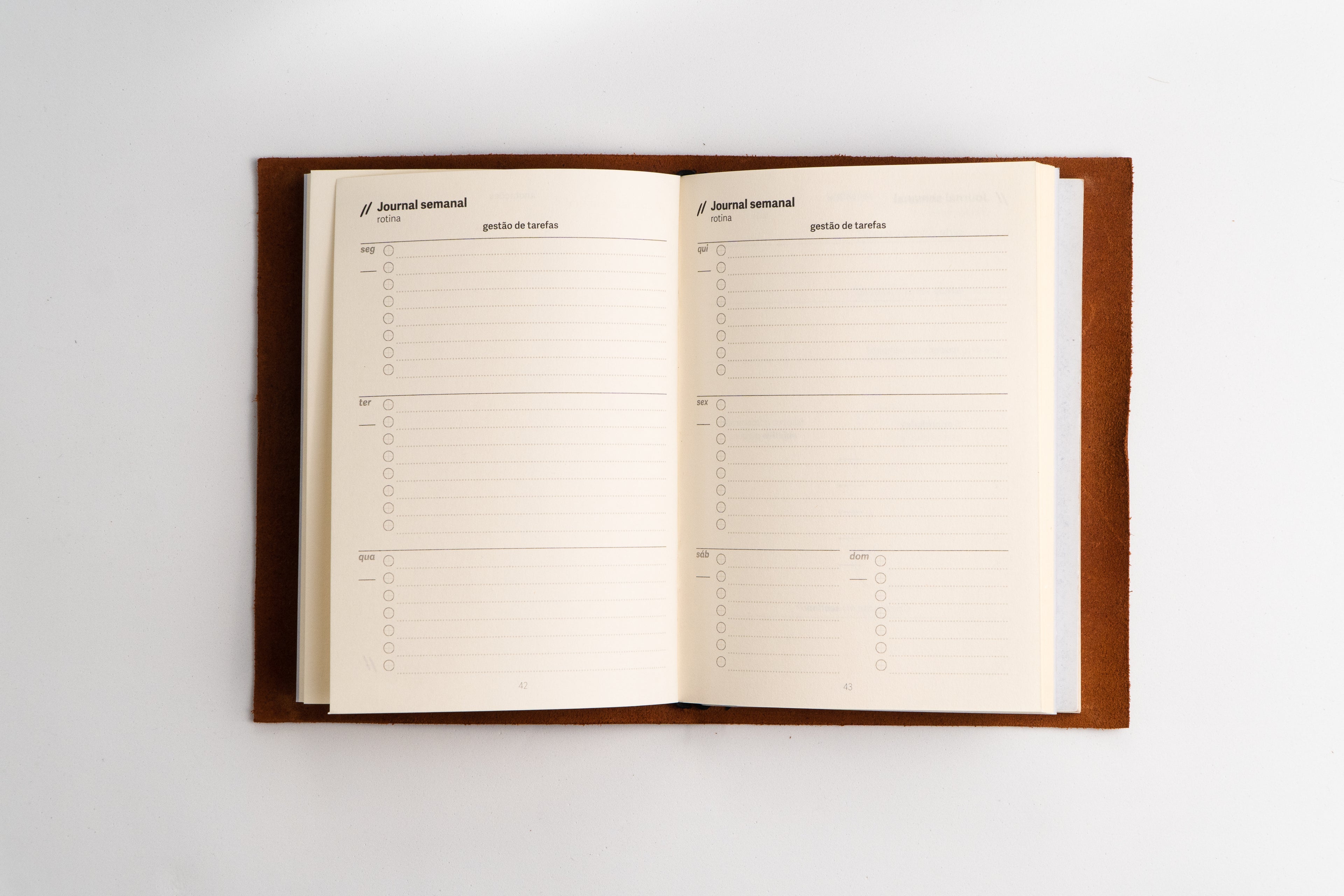 Caderno Focus Journal, Medium (A5) - Planner (com personalização)
