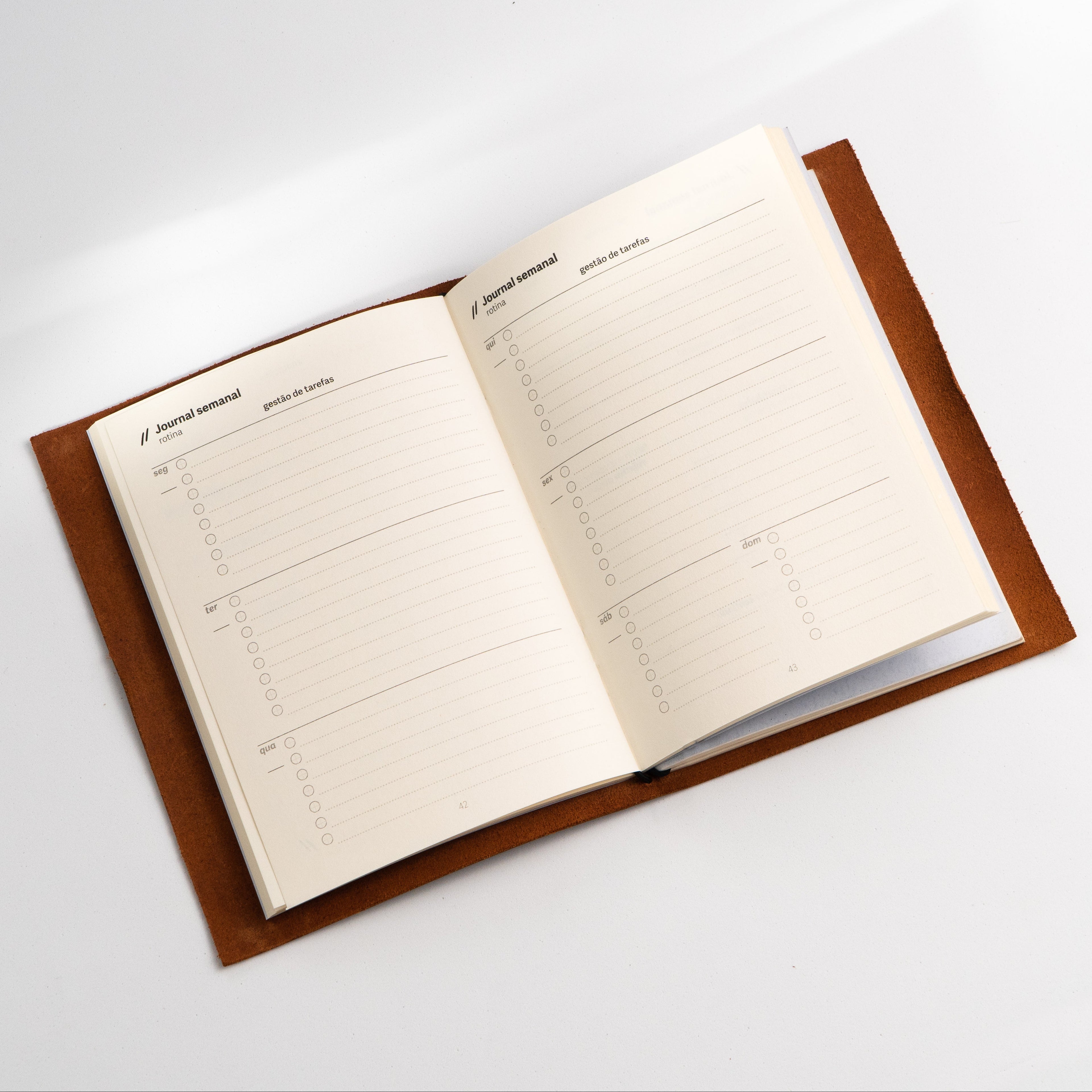 Caderno Focus Journal, Medium (A5) - Planner (com personalização)