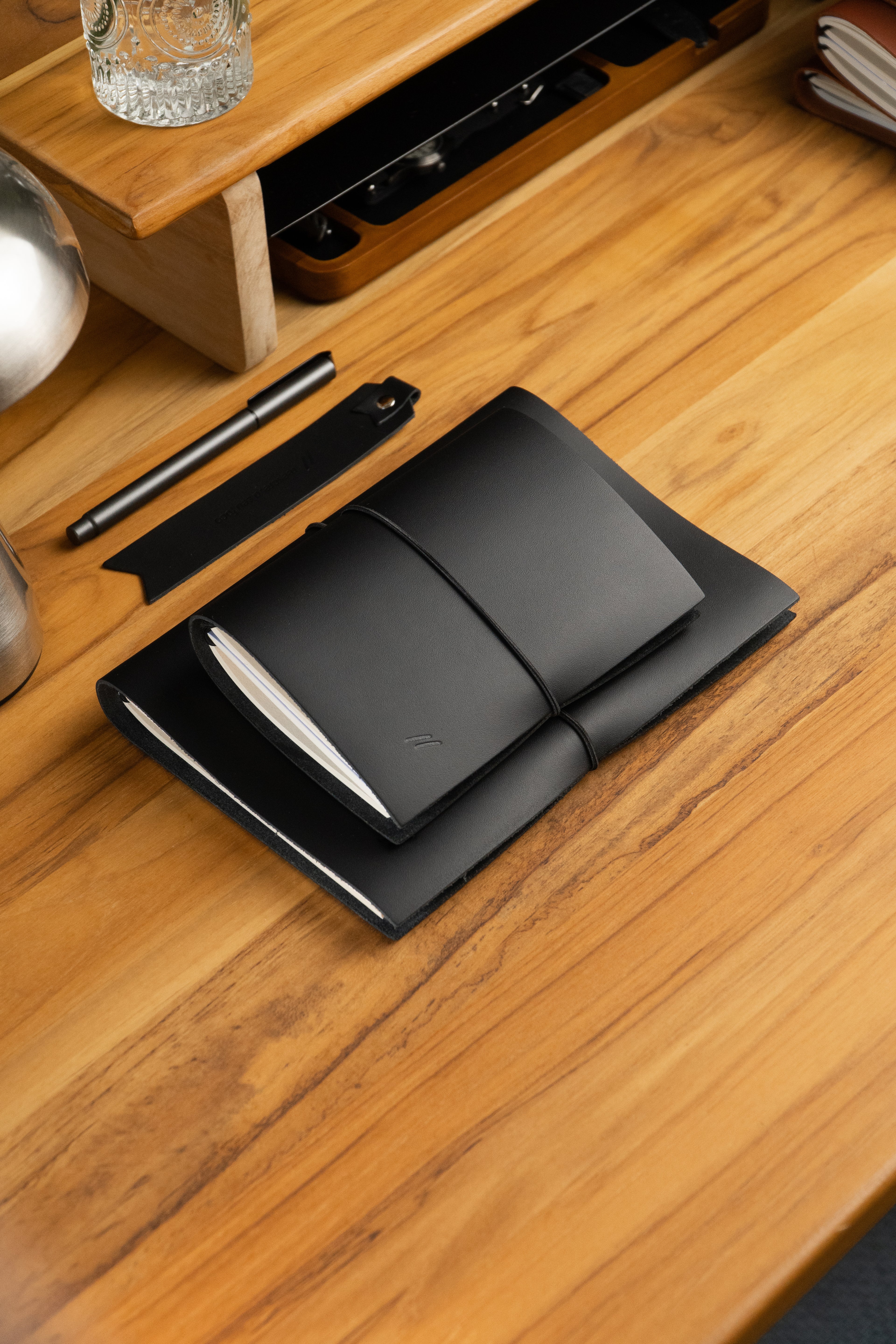 Cadernos Focus Journal, Medium (A5) + Classic Journal, Pocket (A6) - Kit 2x
