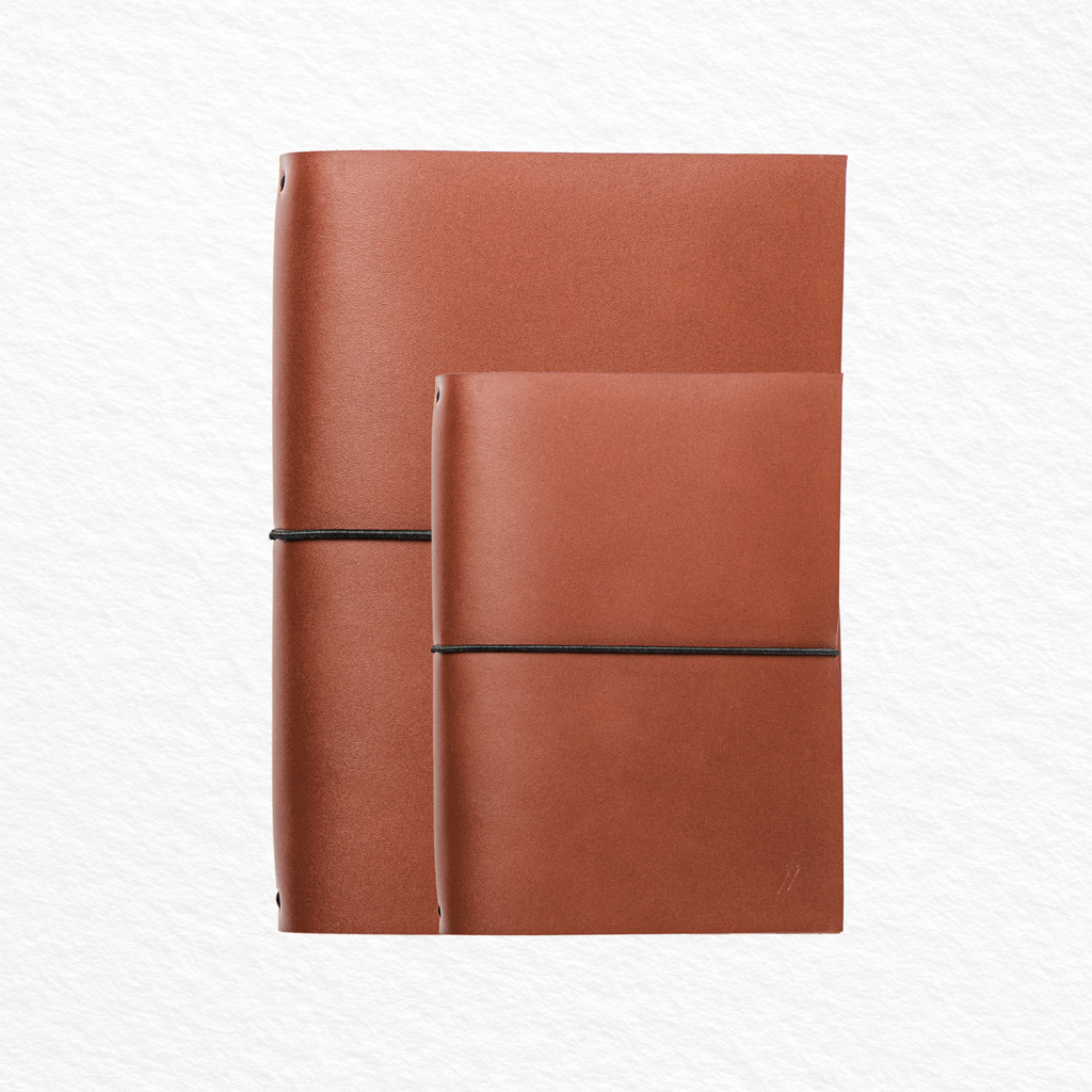 Cadernos Focus Journal, Medium (A5) + Classic Journal, Pocket (A6) - Kit 2x
