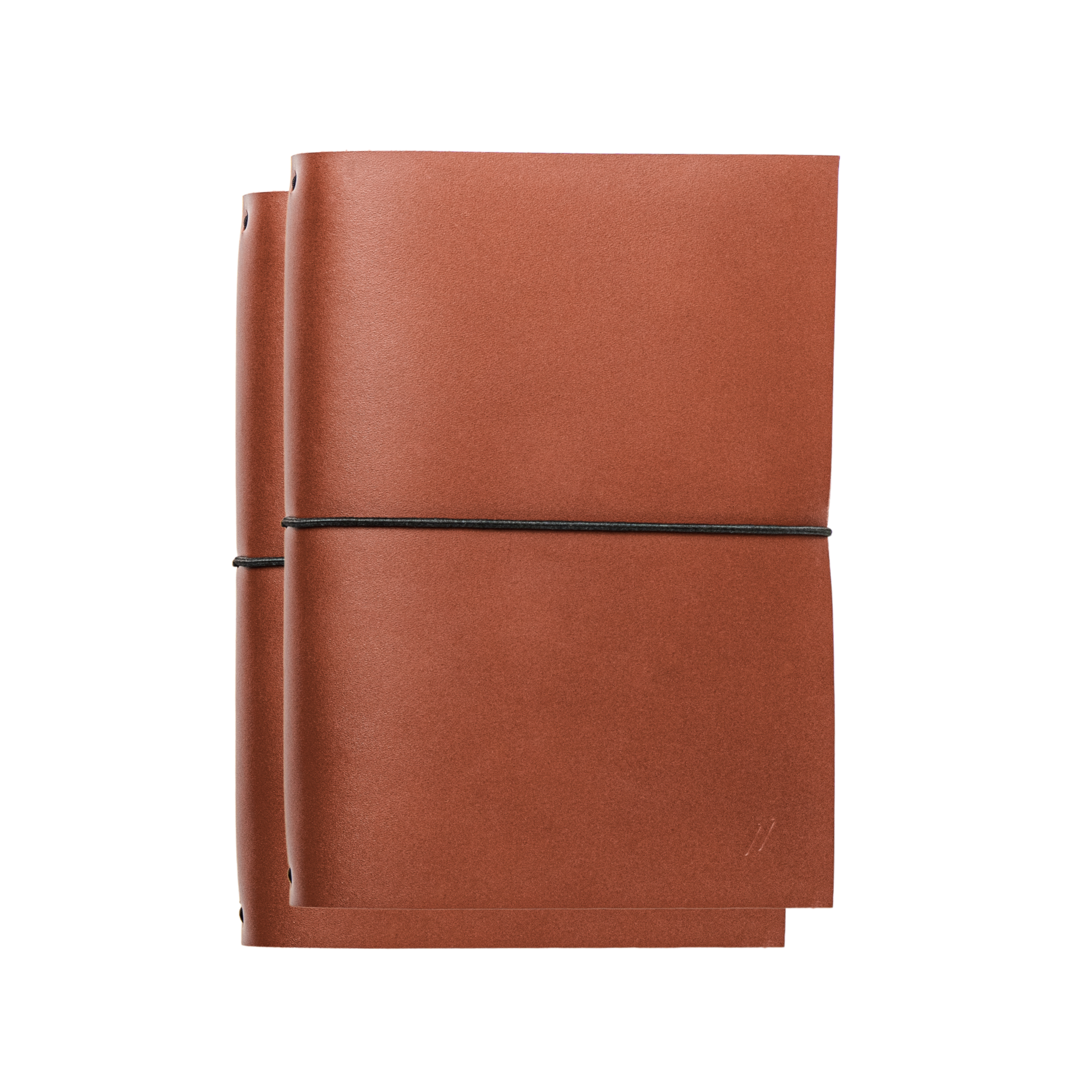 Caderno journal em couro legítimo com sistema de refil da marca Notesik