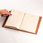 Notesik Focus Journal A5 – caderno planner em couro legítimo, papel premium, caderneta modular, refil