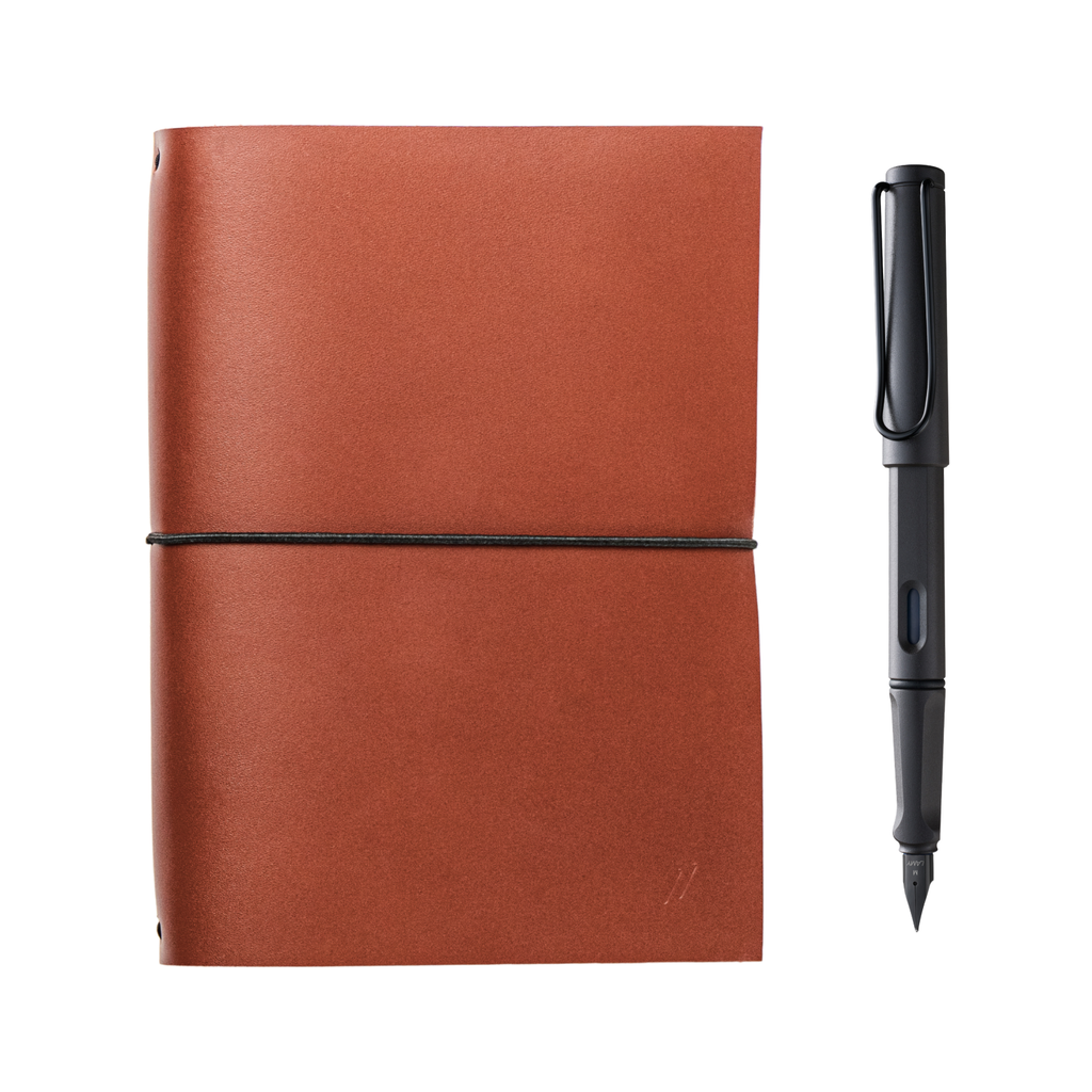 Caderno Focus Journal, Medium (A5) + Caneta LAMY Safari