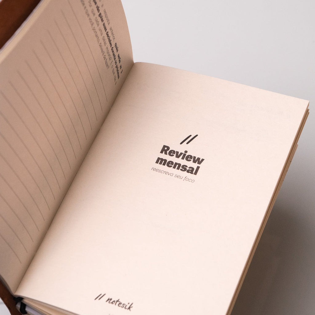 Caderno Focus Journal, Pocket (A6) (com personalização)
